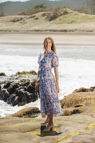 Marbella Floral Maxi Dress | Alma Gray