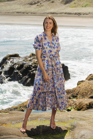 Marbella Floral Maxi Dress | Alma Gray