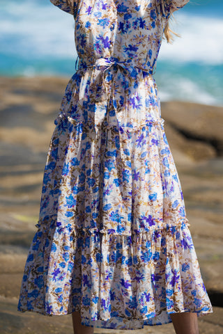 Marbella Floral Maxi Dress | Alma Gray