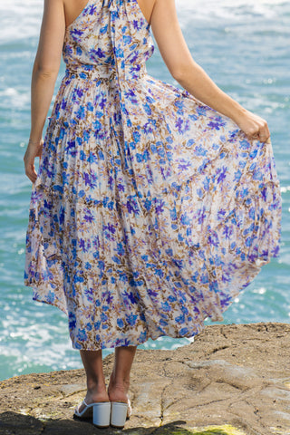 Amalfi Floral Maxi Dress | Alma Gray